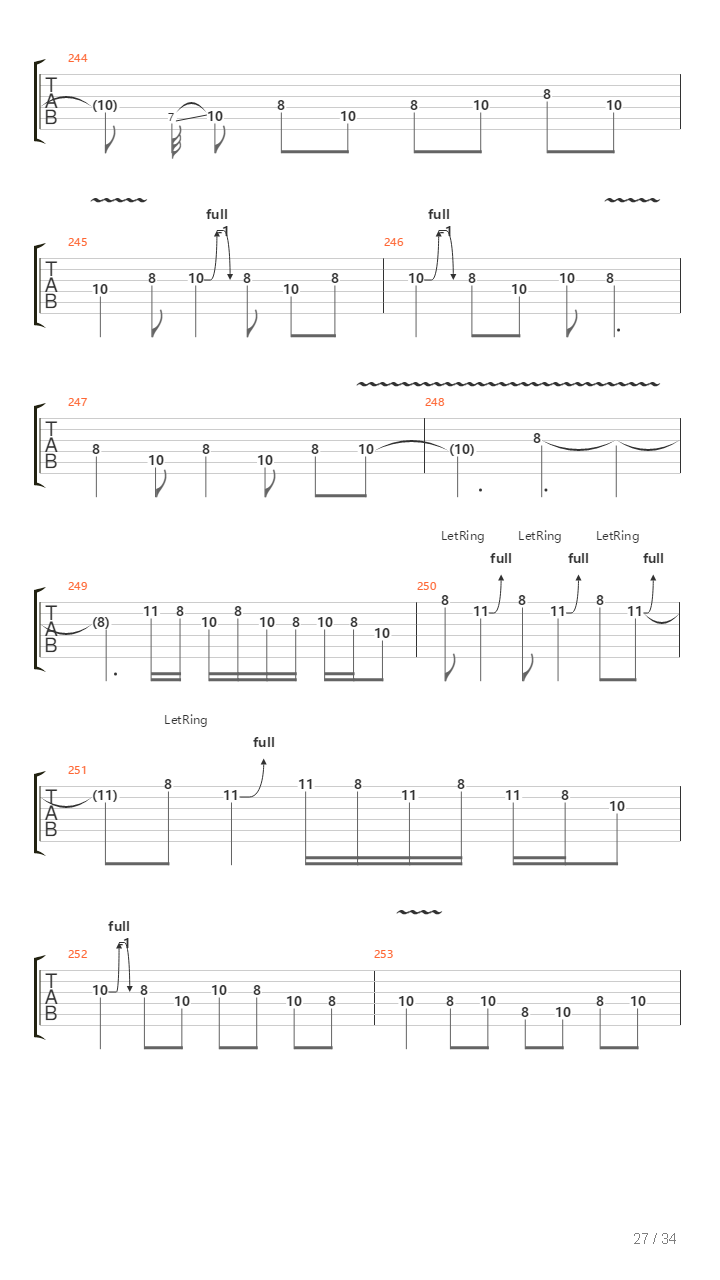 Lore吉他谱