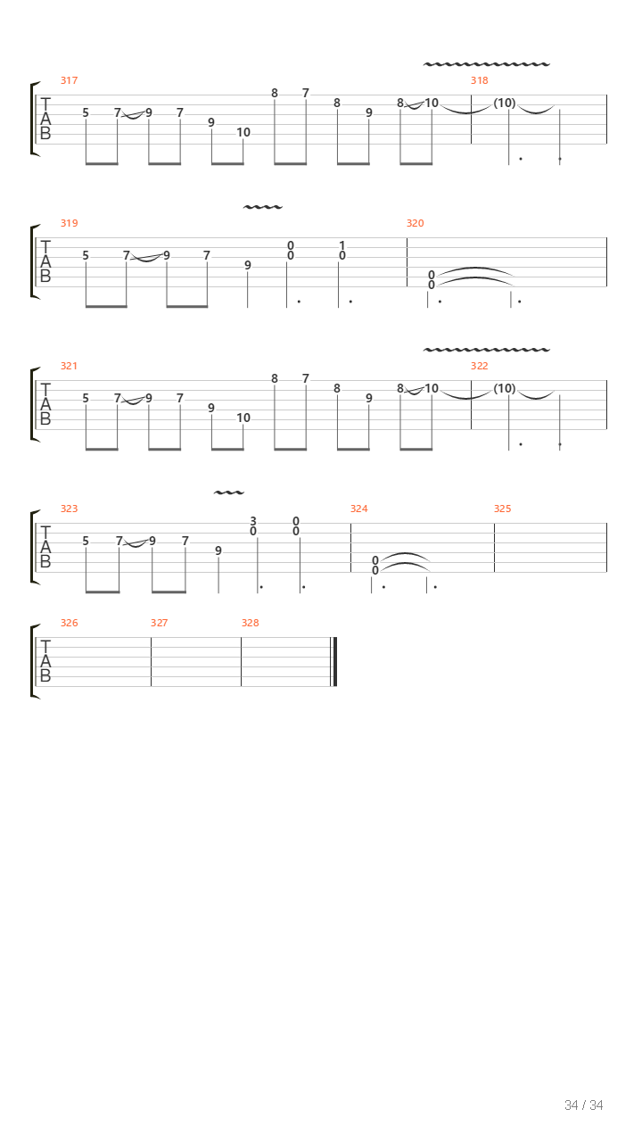 Lore吉他谱