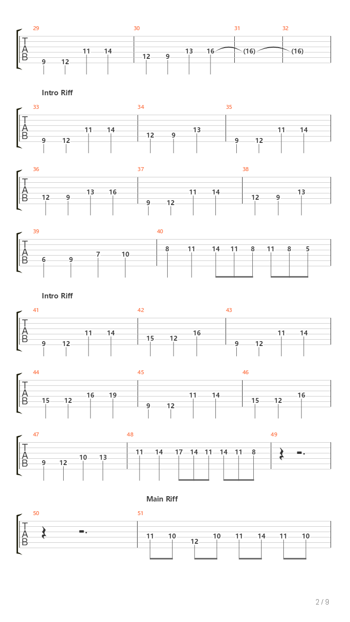 Reincarnated吉他谱