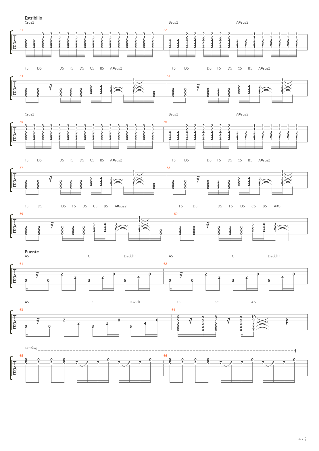 Desatalo吉他谱