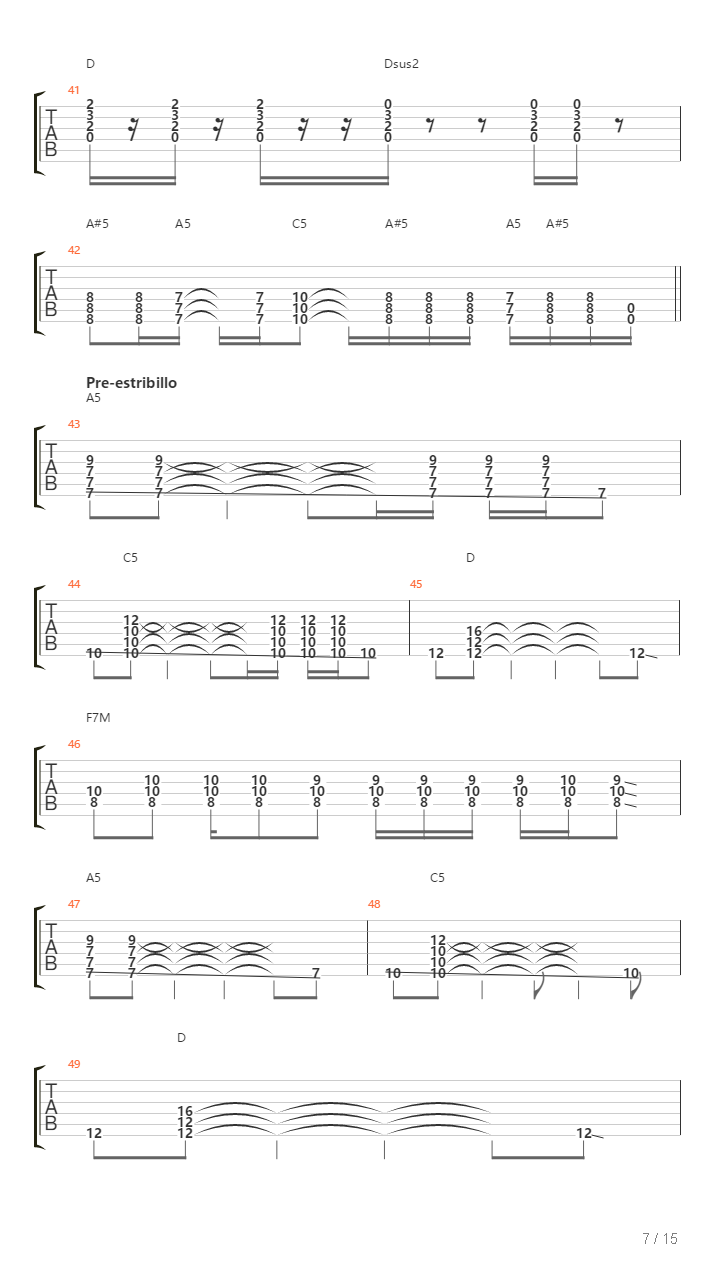 Desatalo吉他谱