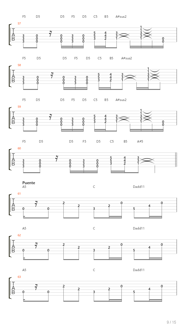 Desatalo吉他谱