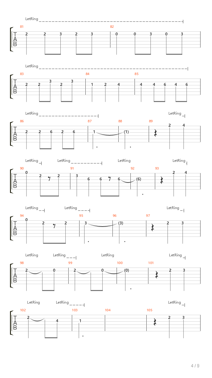 Waltz吉他谱