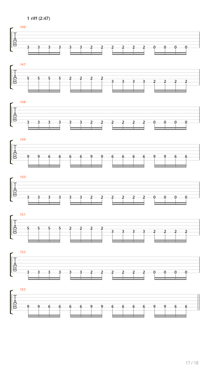 Runation吉他谱