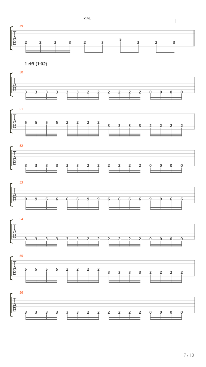 Runation吉他谱