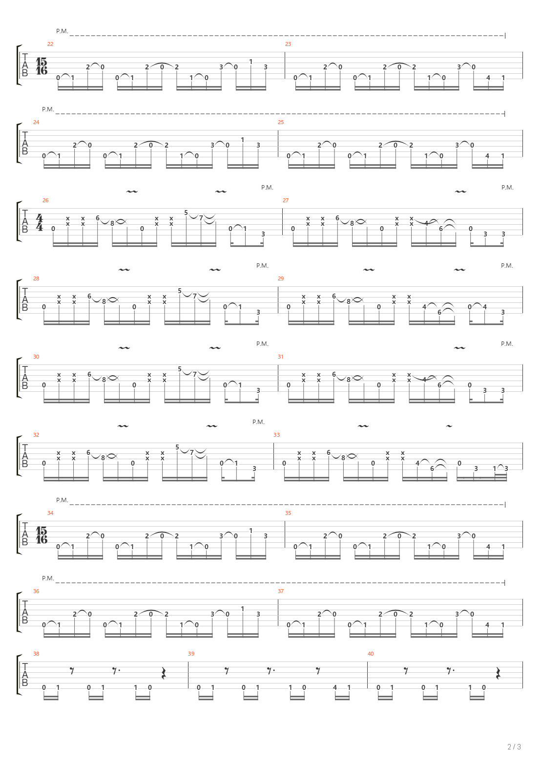 Psalm吉他谱