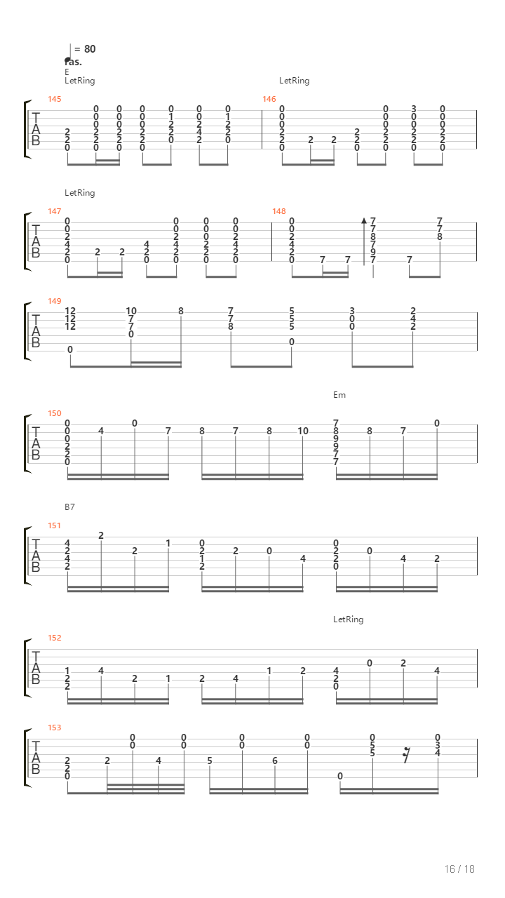 Praeludium And Allegro吉他谱