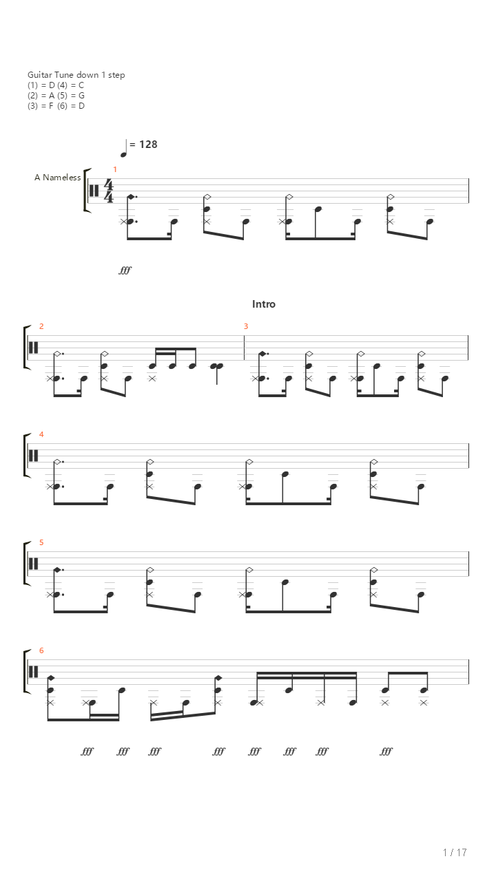 Rats吉他谱