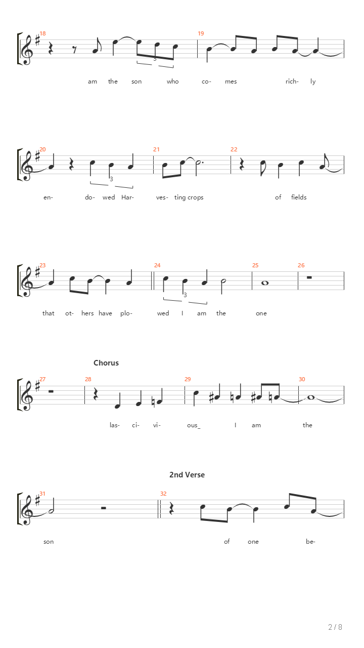 Jigolo Har Megiddo吉他谱