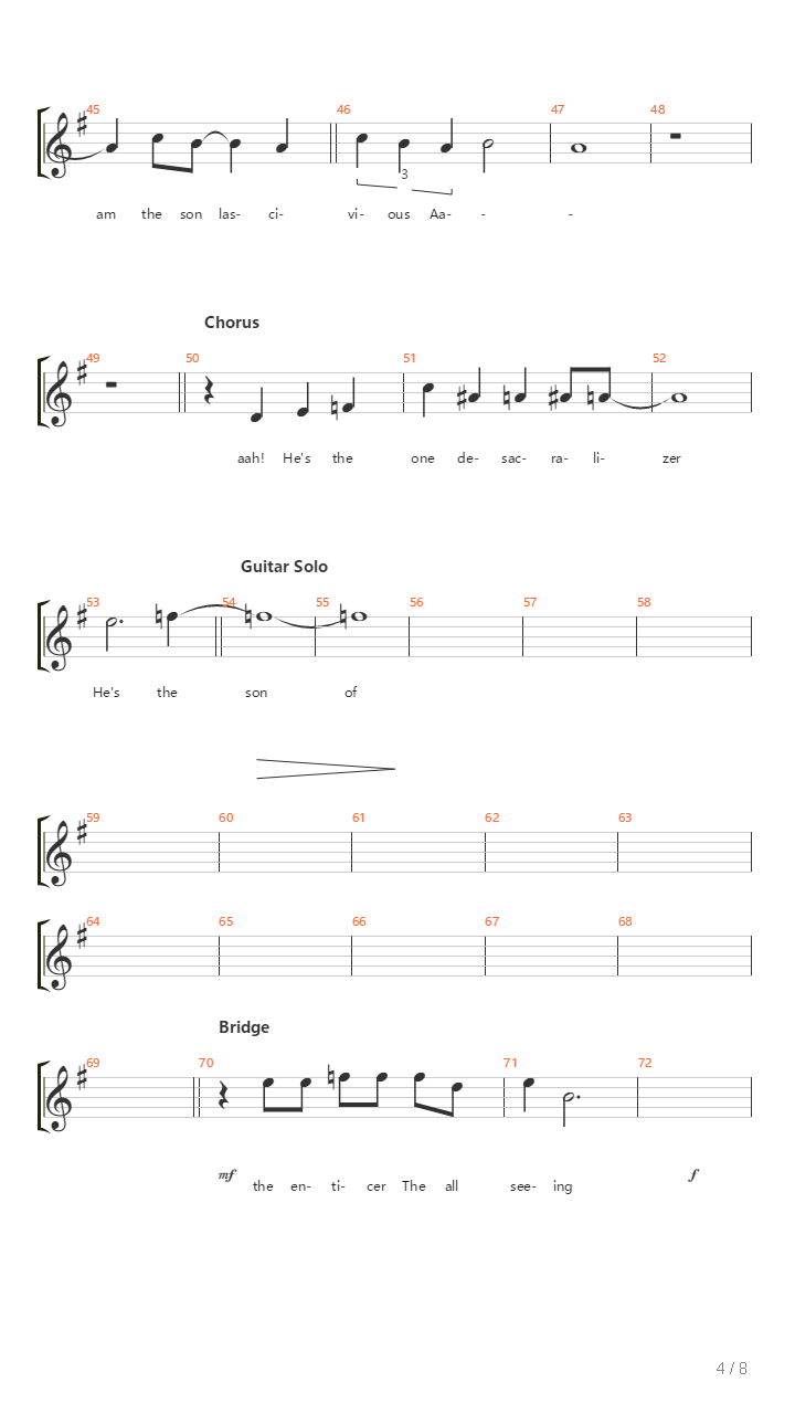 Jigolo Har Megiddo吉他谱