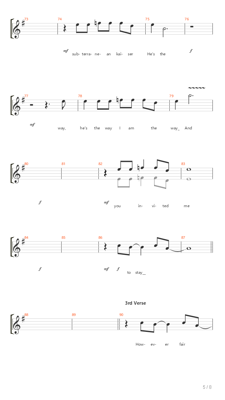 Jigolo Har Megiddo吉他谱