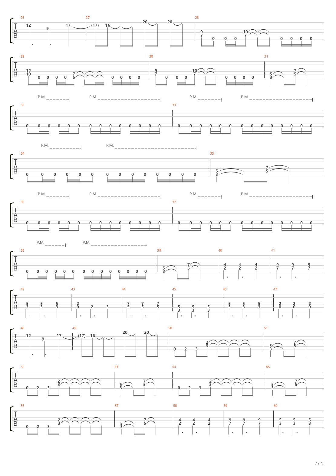 Rats吉他谱