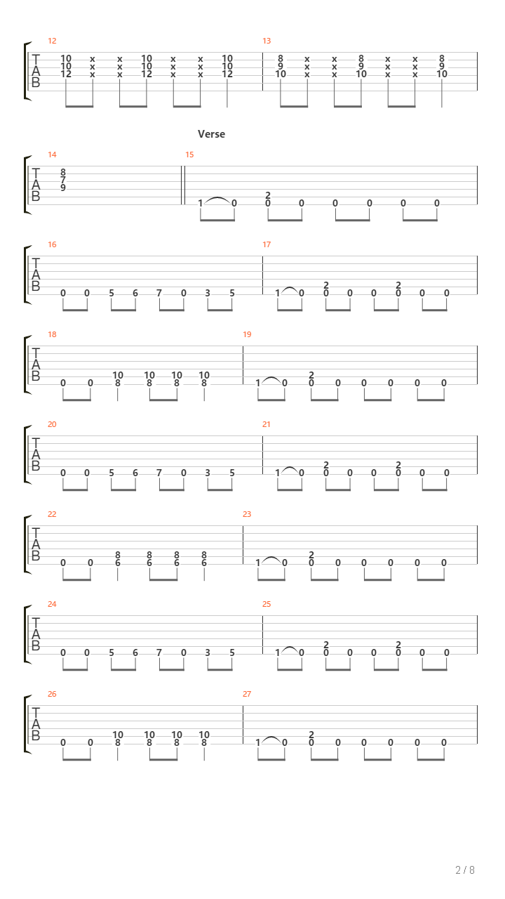 Ritual吉他谱