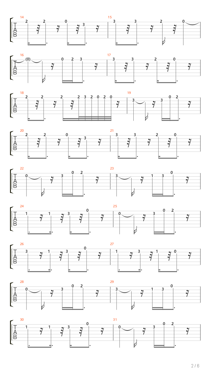 Adama吉他谱