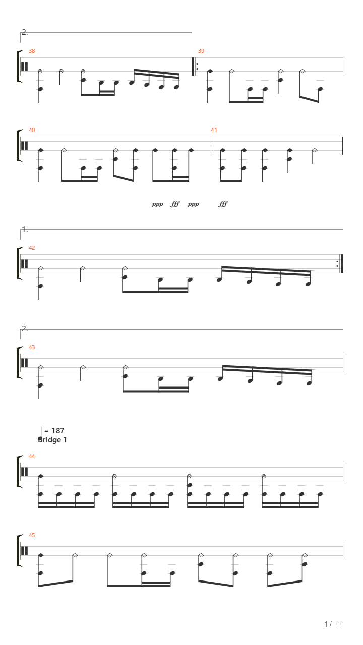 My Ending Quest吉他谱