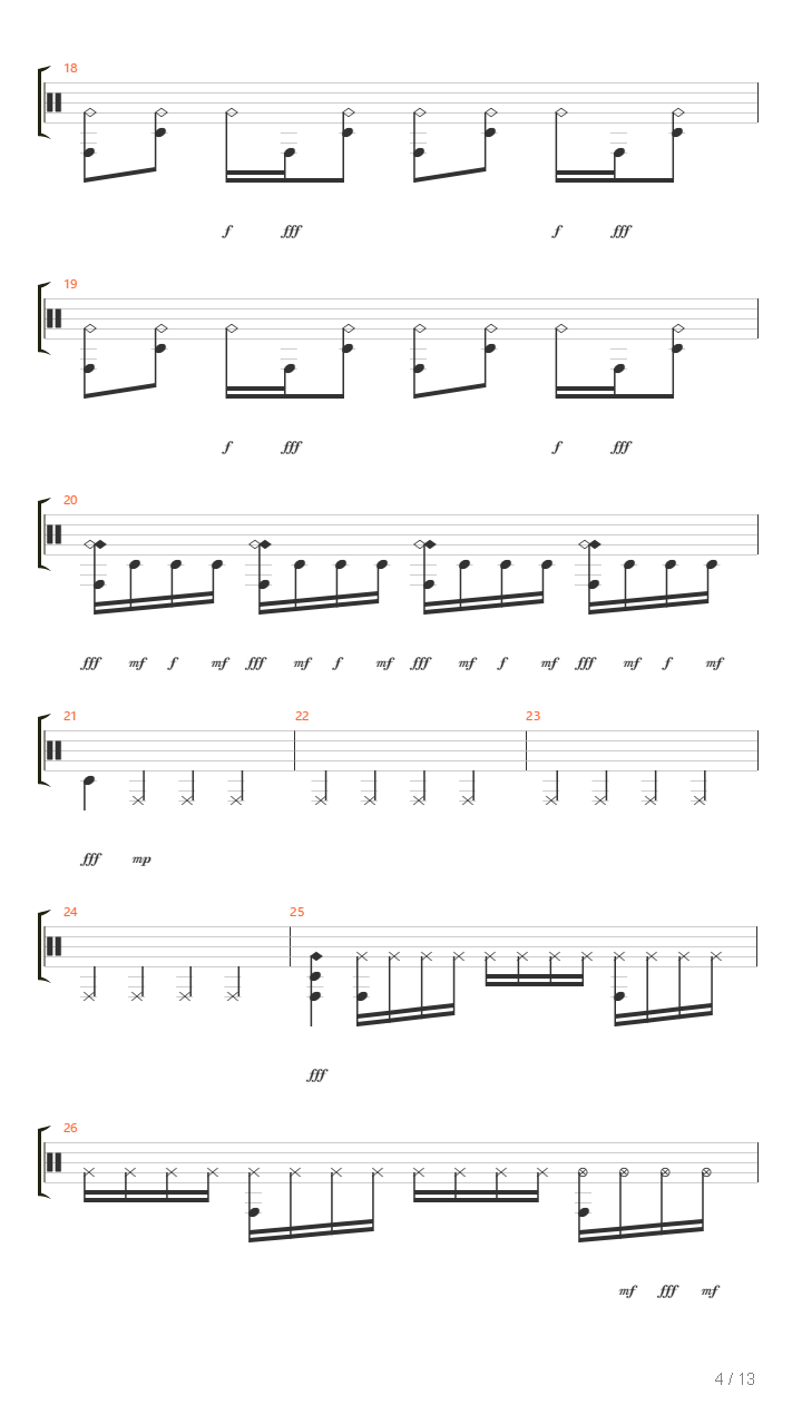 Dttfwd吉他谱