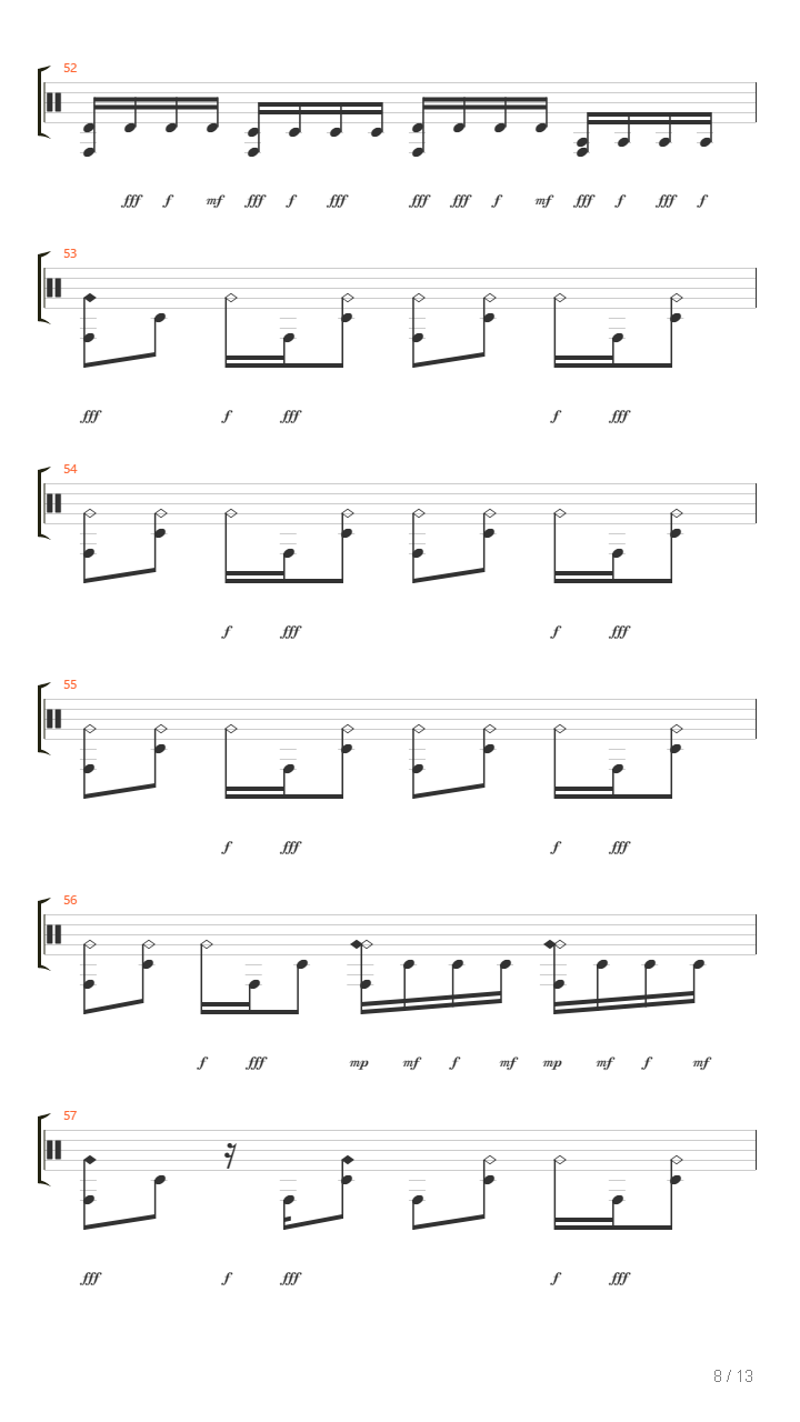 Dttfwd吉他谱