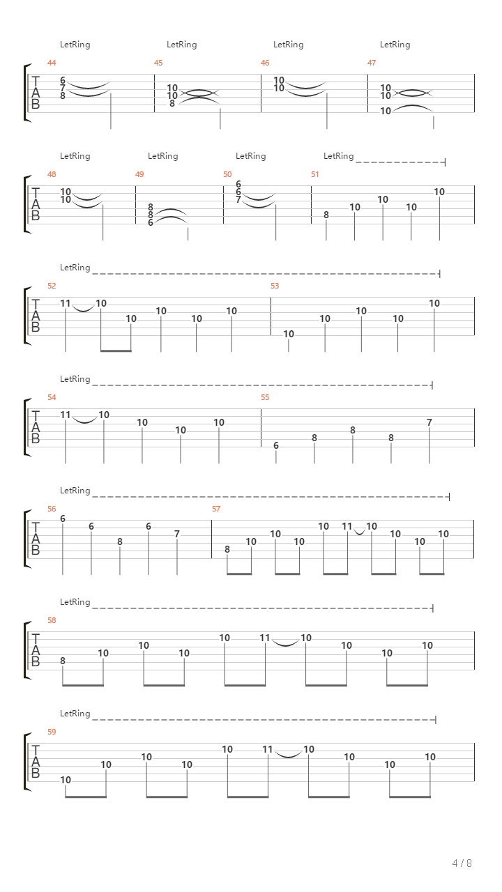 The Beginning Of The Wave吉他谱