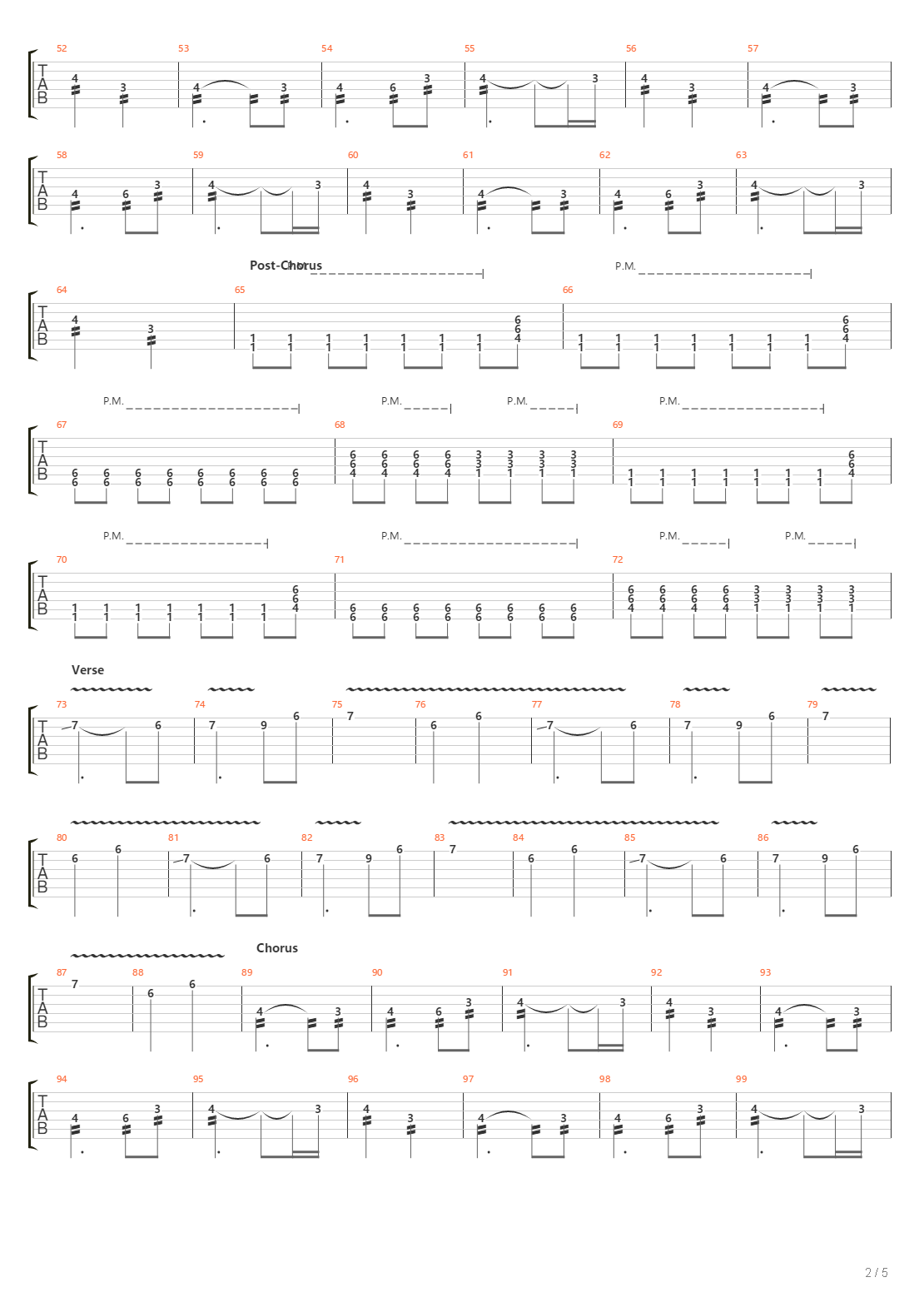 Passage Into Entropy吉他谱