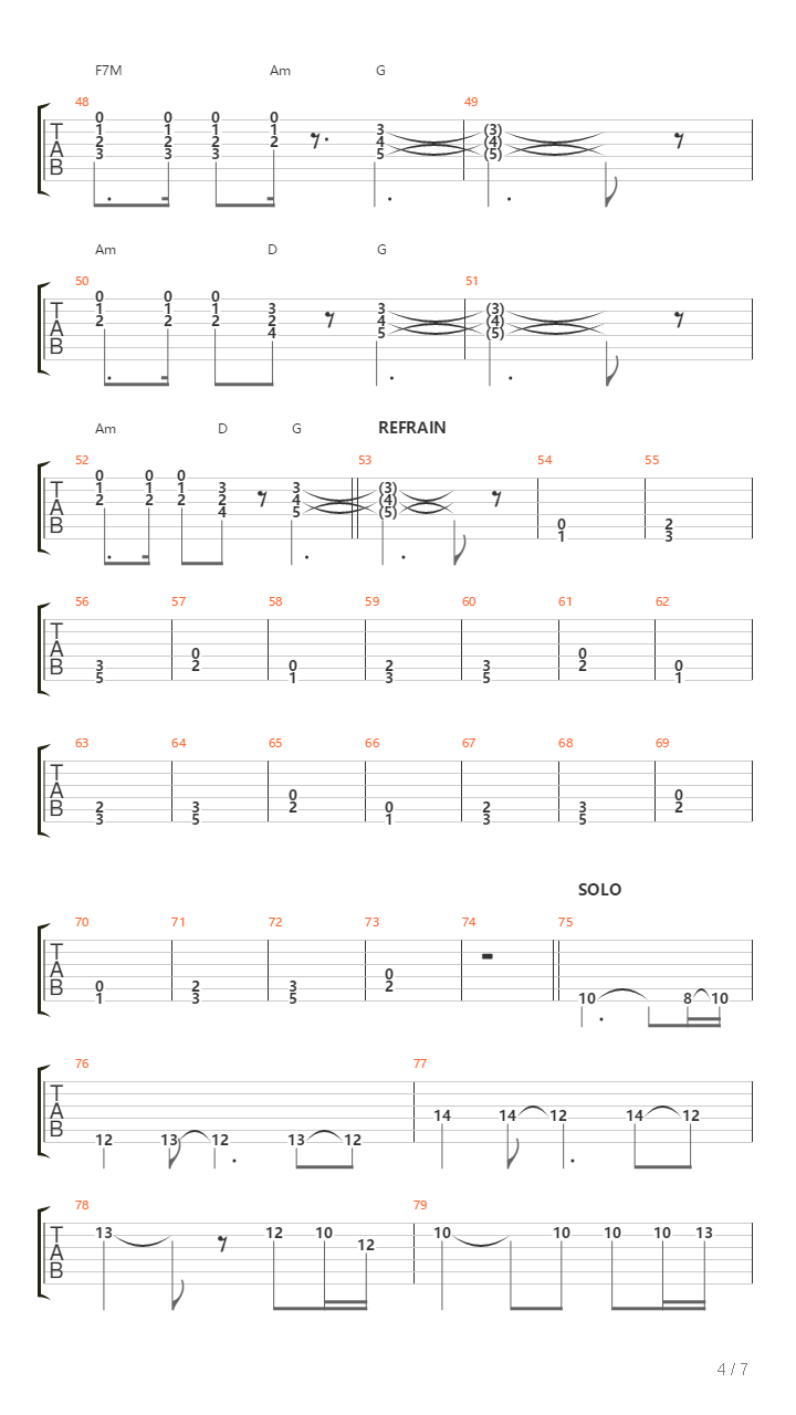 Capricorn吉他谱