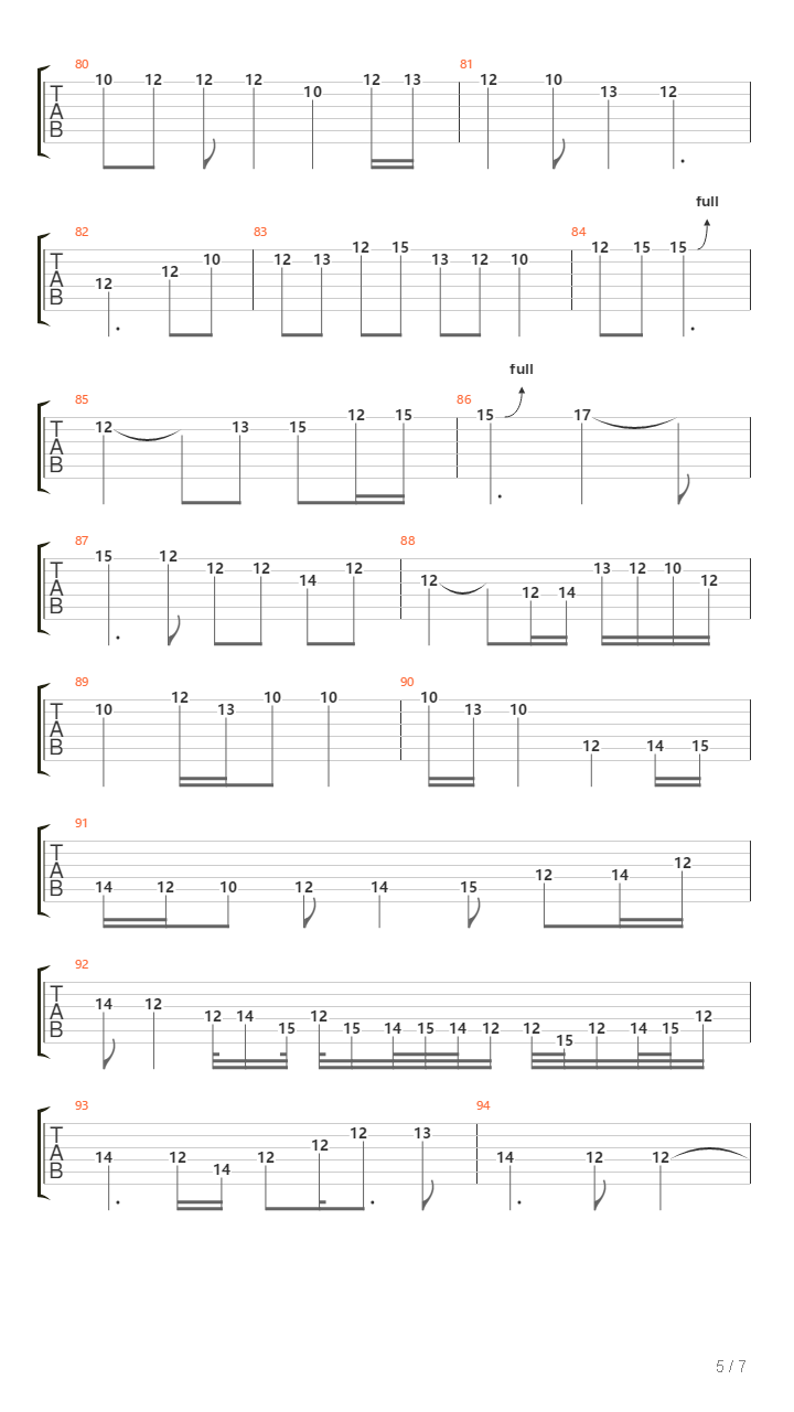 Capricorn吉他谱