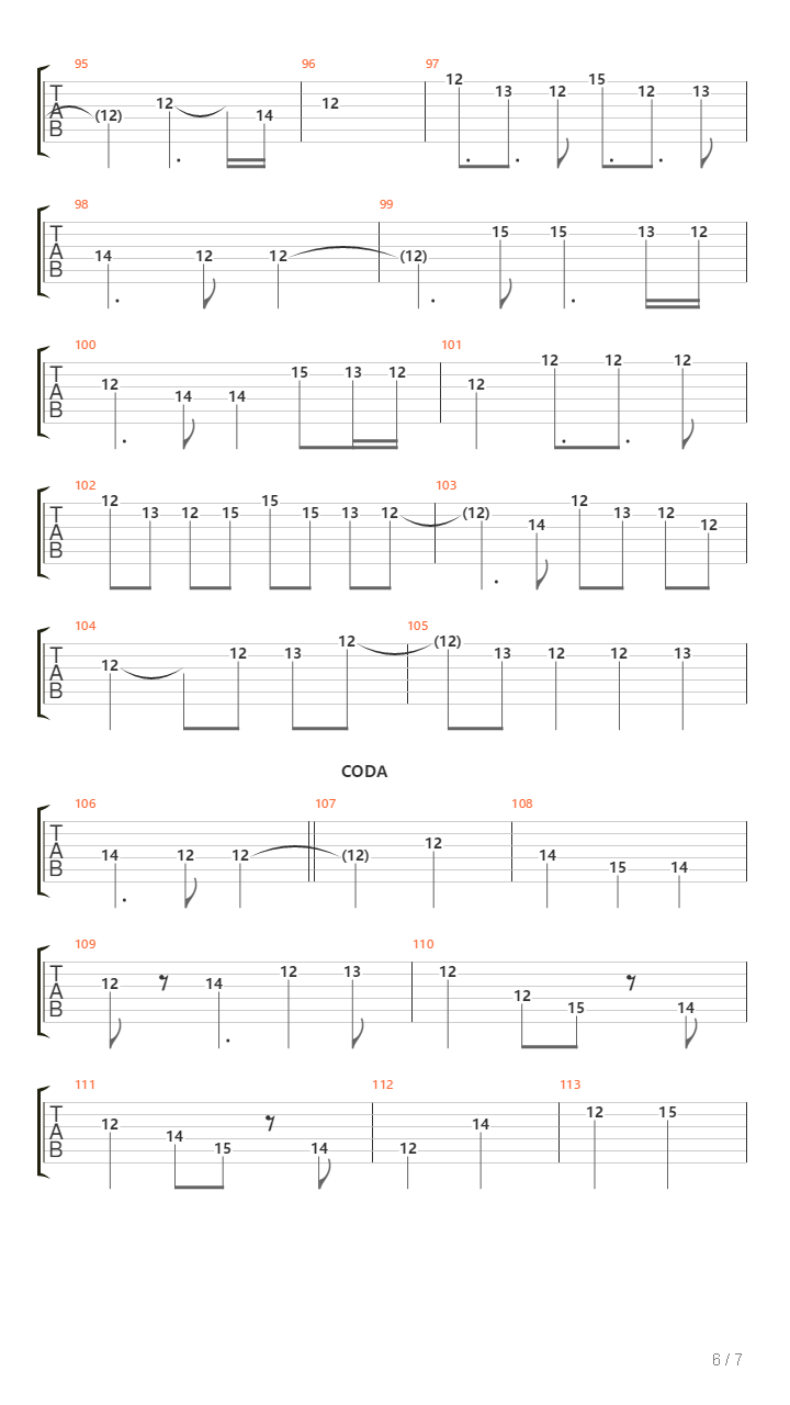 Capricorn吉他谱