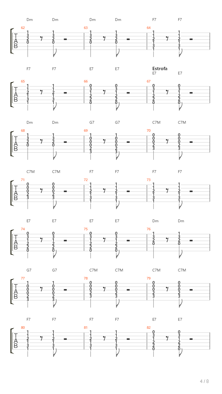 Cantos De Sirena吉他谱