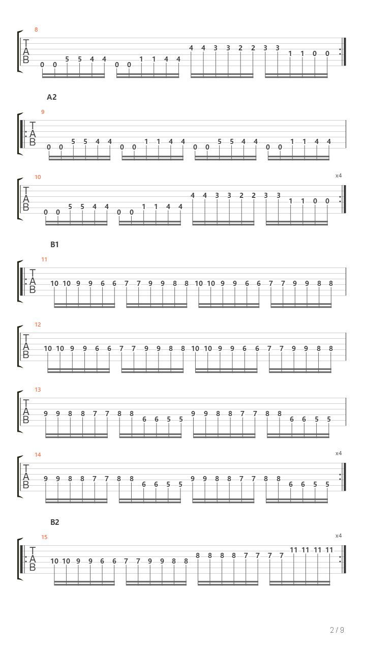 Dawns Conquest吉他谱