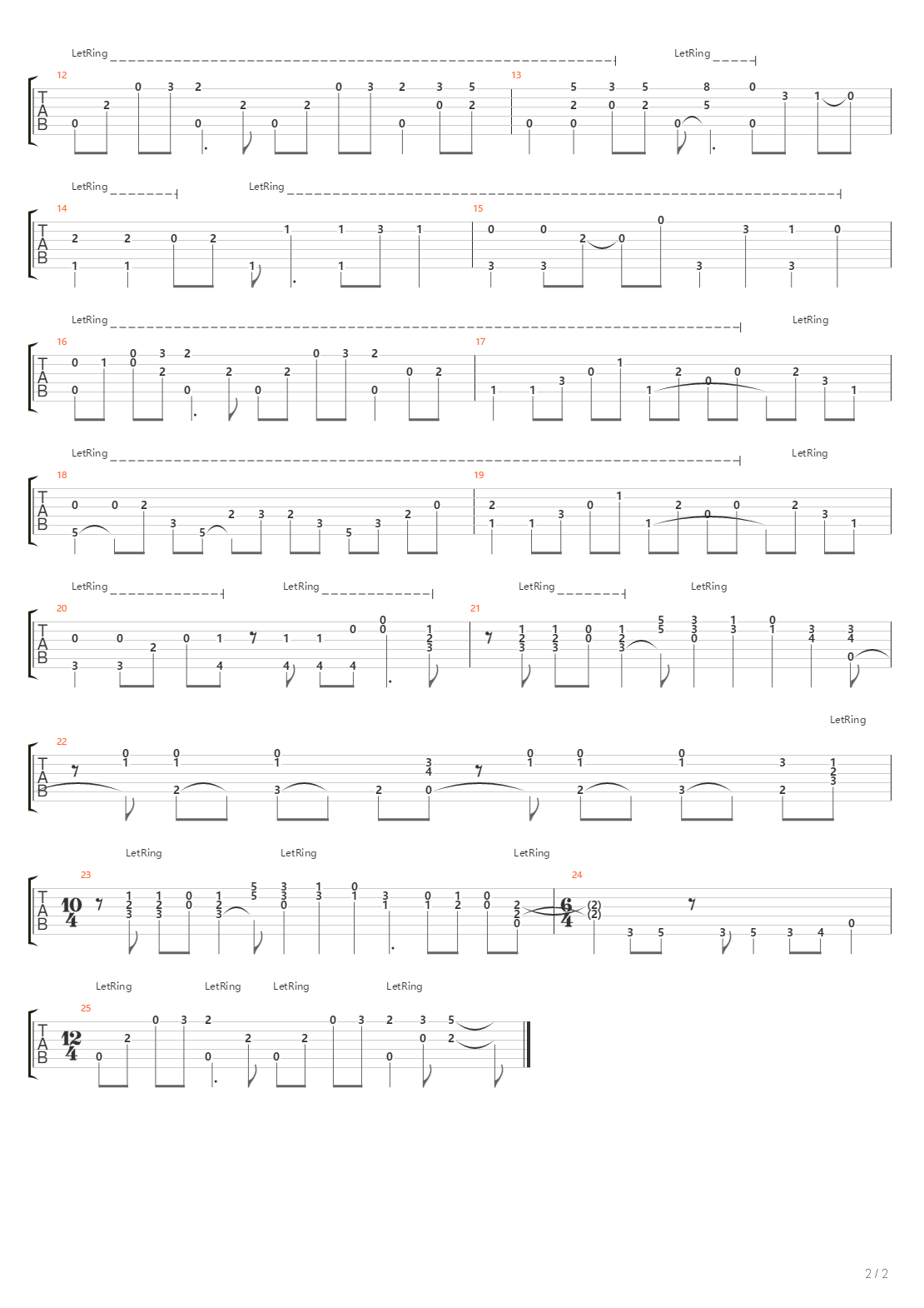 Dr Wilys Stage 1吉他谱