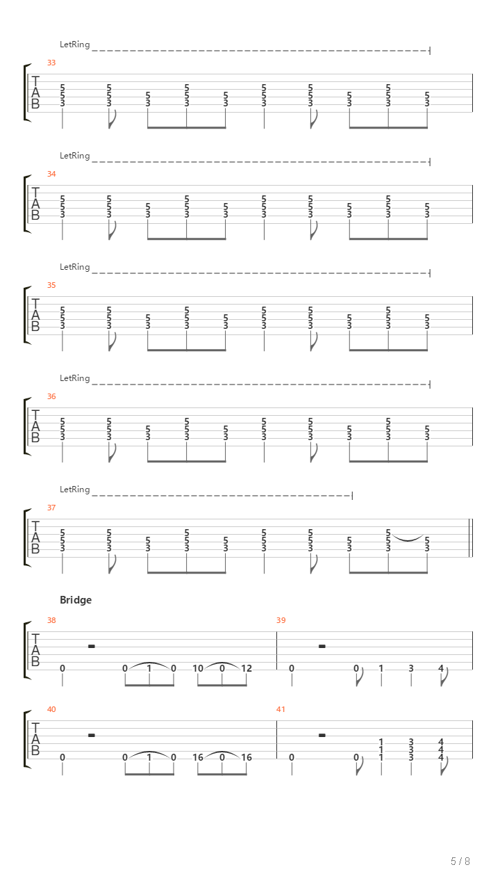 Waterloo Teeth吉他谱