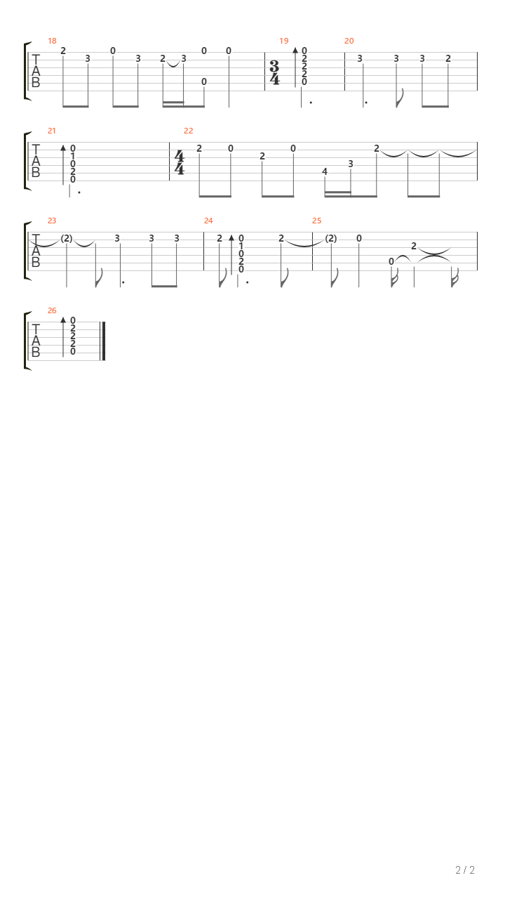 Carcelero吉他谱