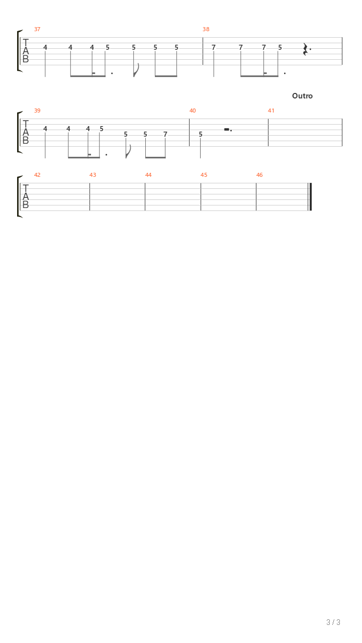 Paura E Delirio A Montone吉他谱