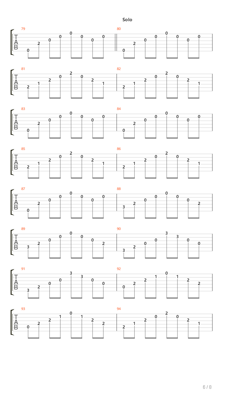 Oq Bulut吉他谱