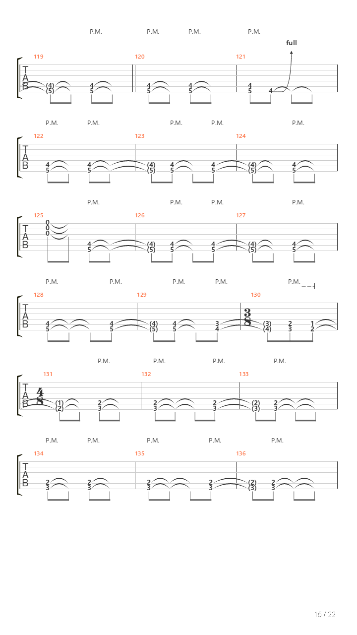 Cataclysm吉他谱