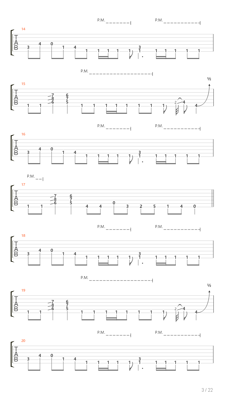 Cataclysm吉他谱