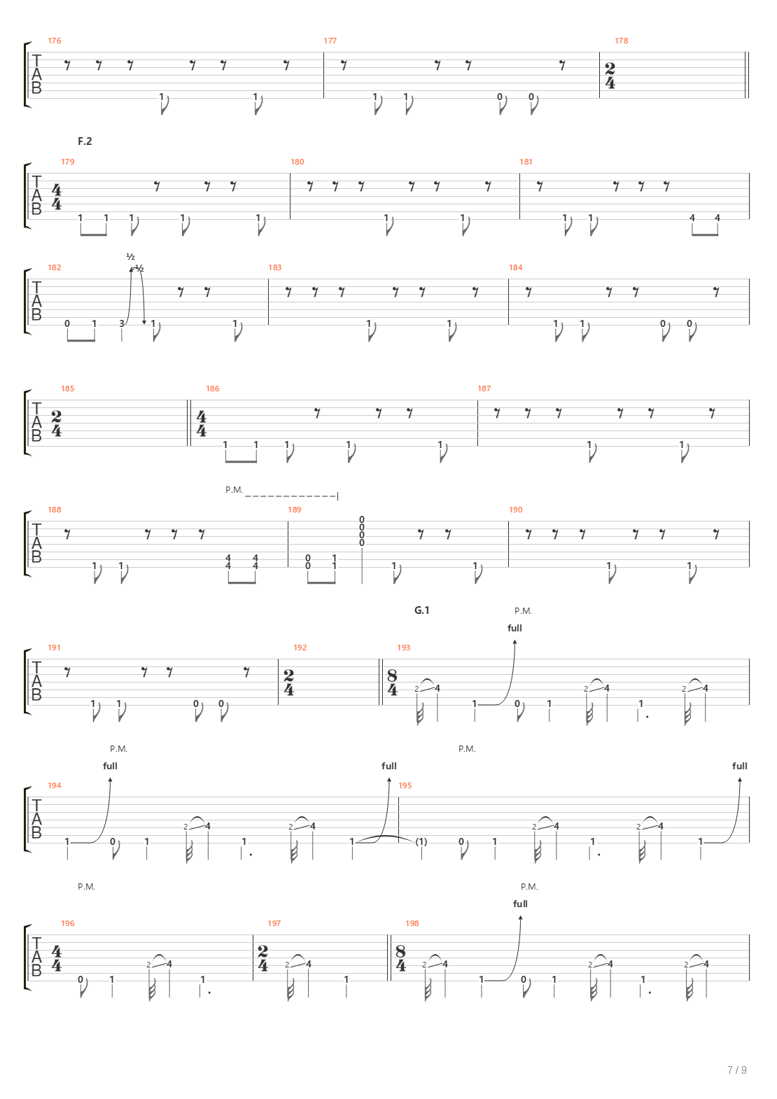 Erasing Contrast吉他谱