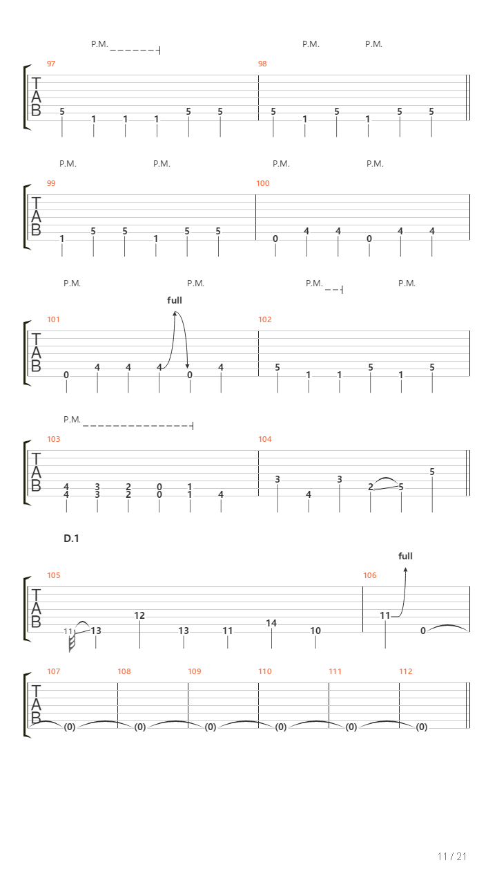 Erasing Contrast吉他谱