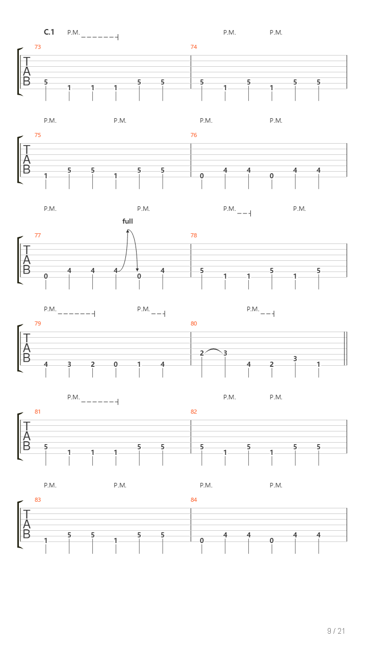 Erasing Contrast吉他谱