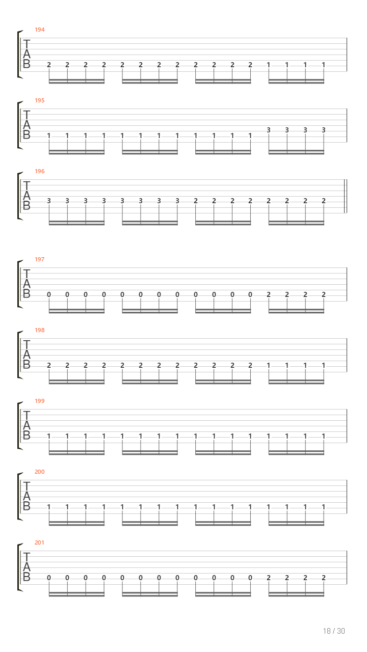 Terminus吉他谱