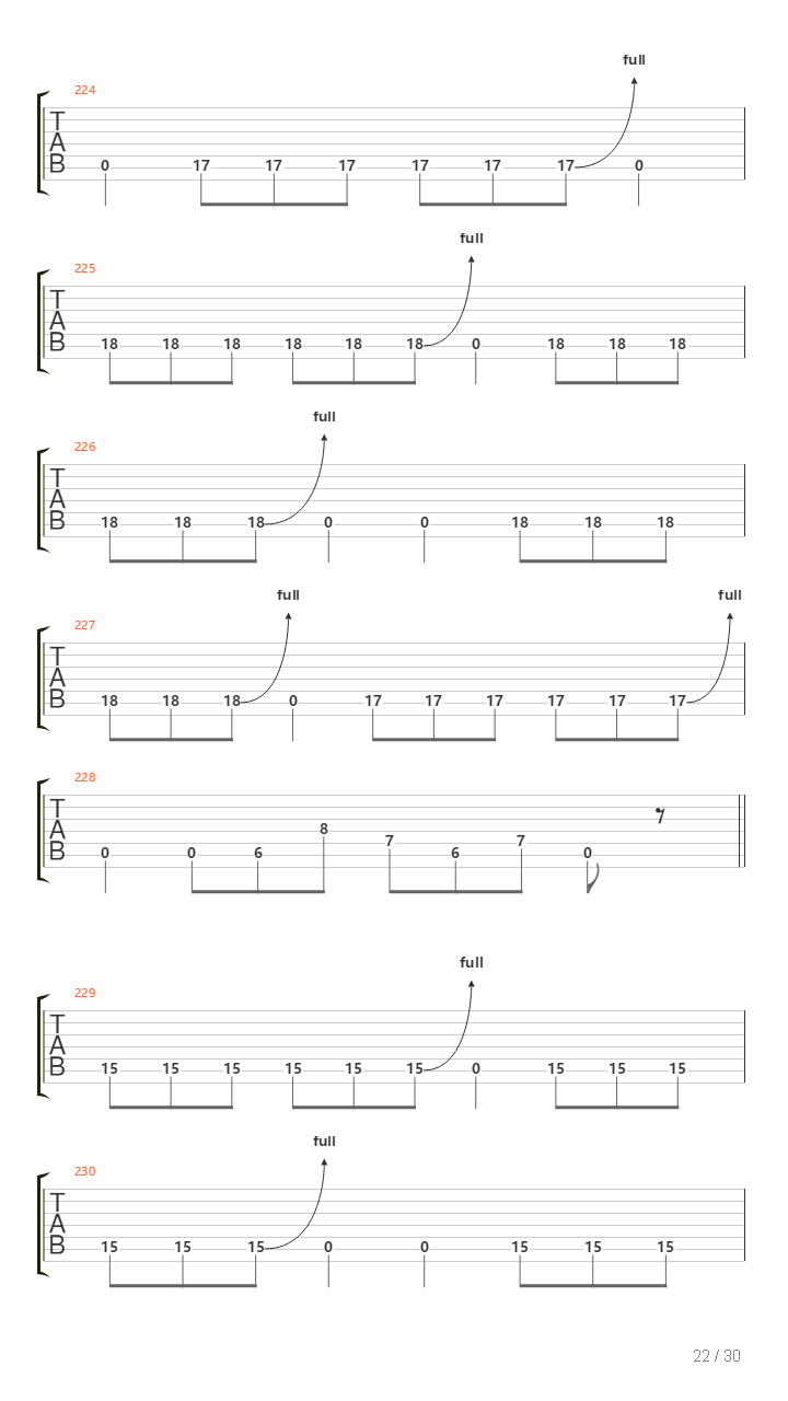 Terminus吉他谱