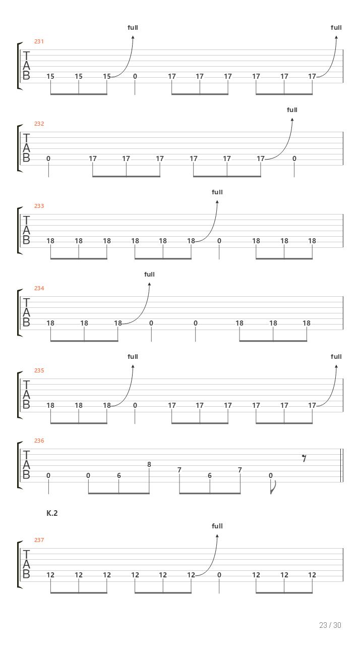 Terminus吉他谱