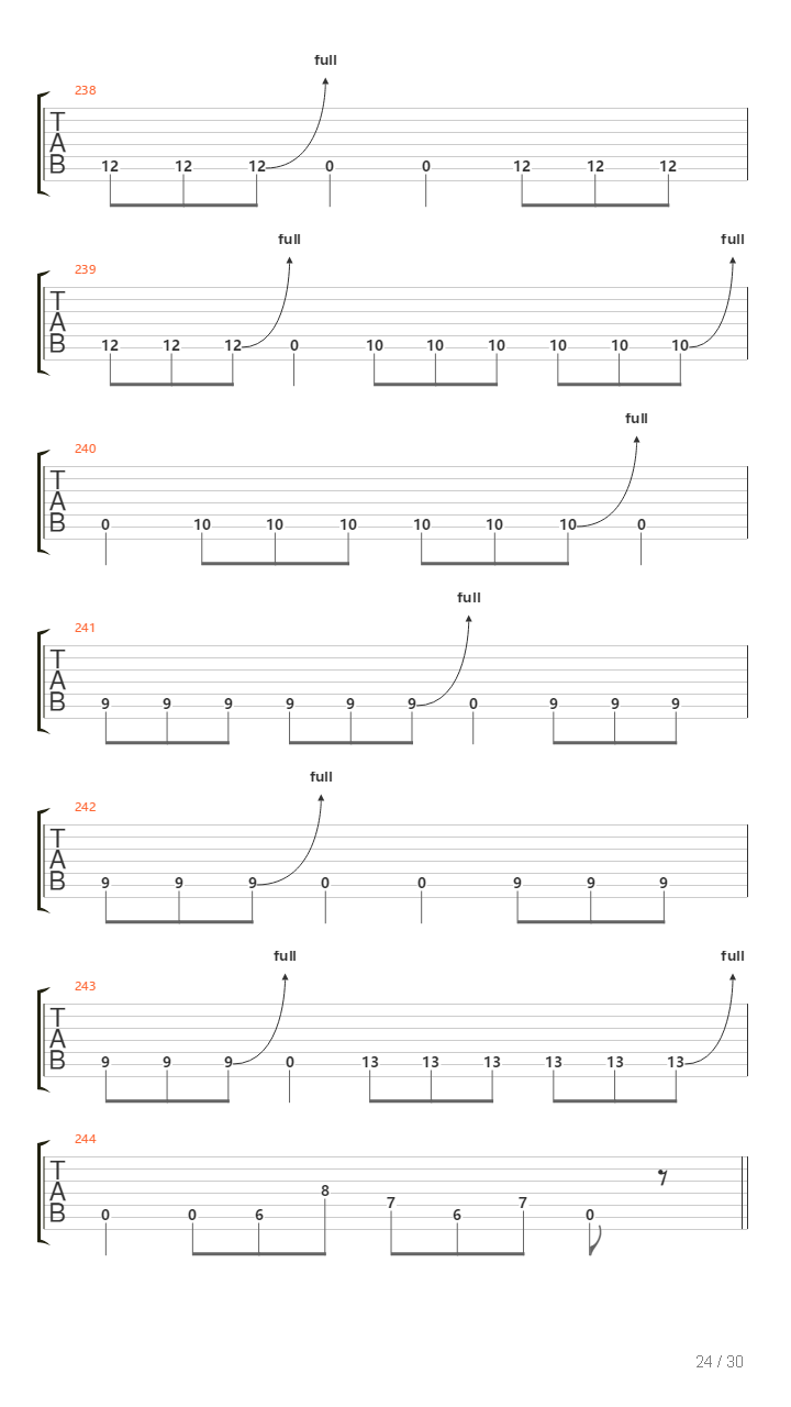 Terminus吉他谱