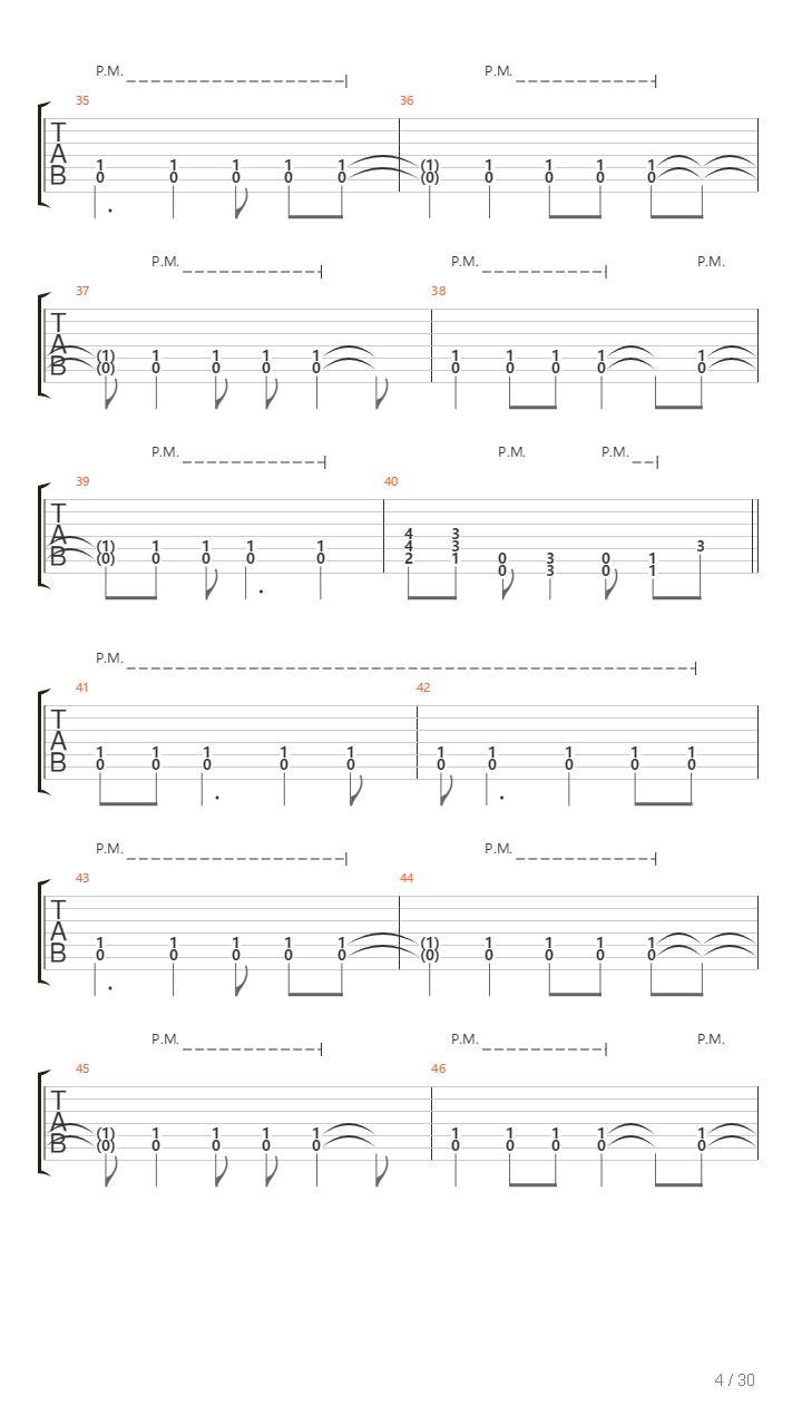 Terminus吉他谱