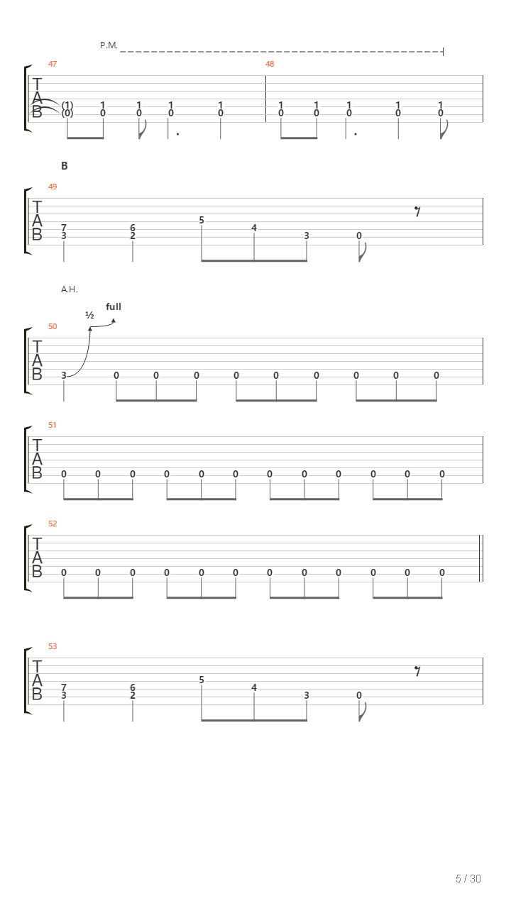 Terminus吉他谱