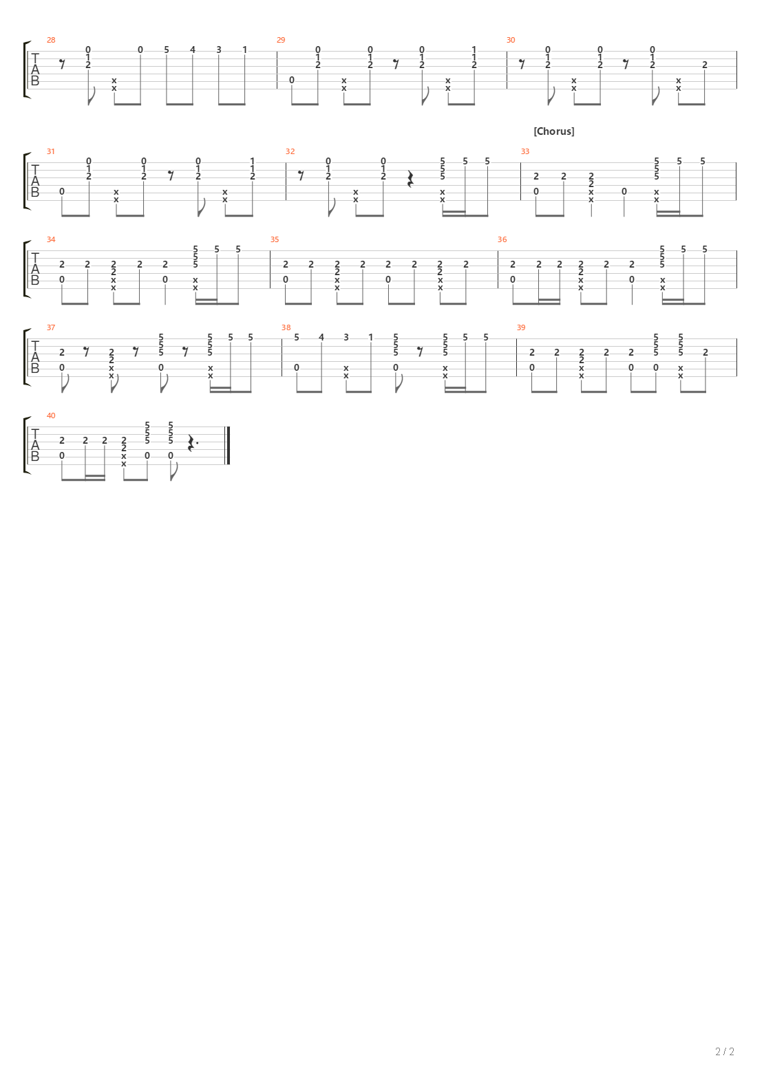 Skibidi吉他谱