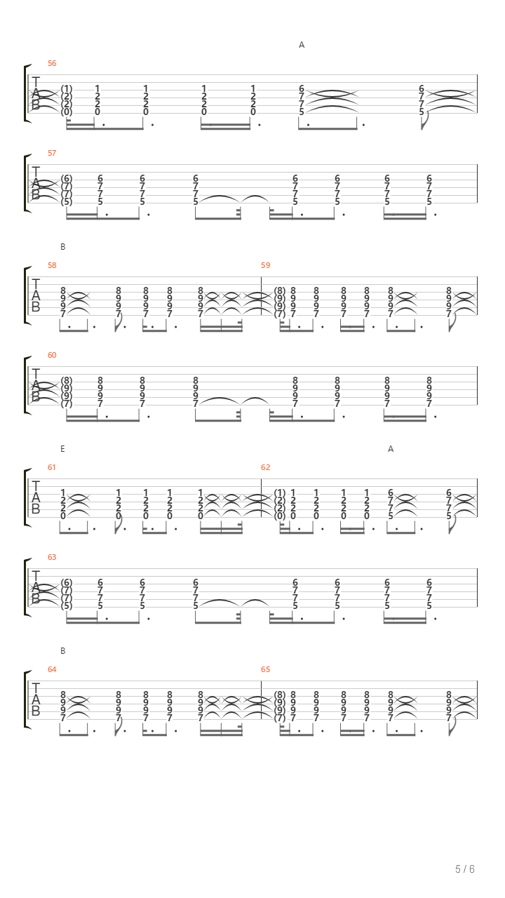 Bolero Falaz吉他谱