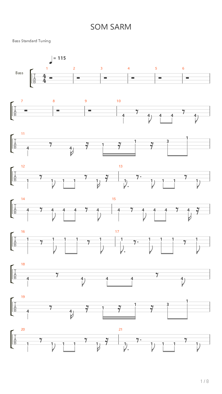 Som Sarn吉他谱