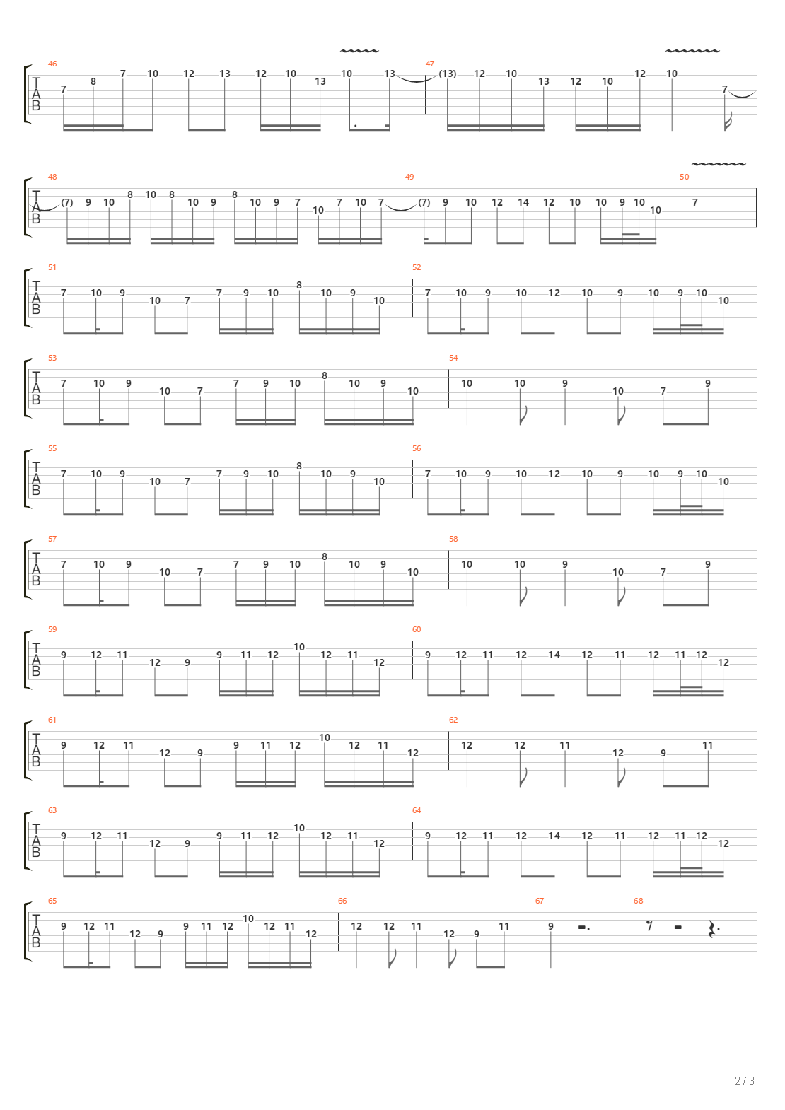 Reaching The Skies吉他谱