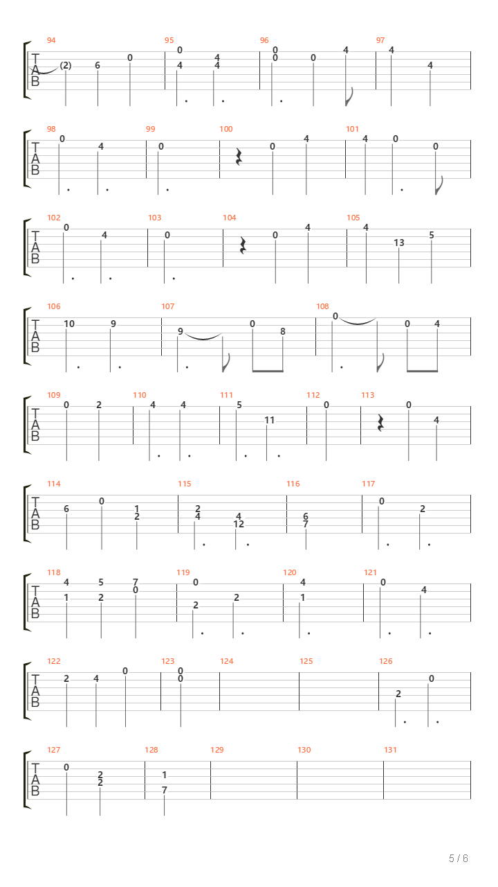 Mirame Otra Vez吉他谱