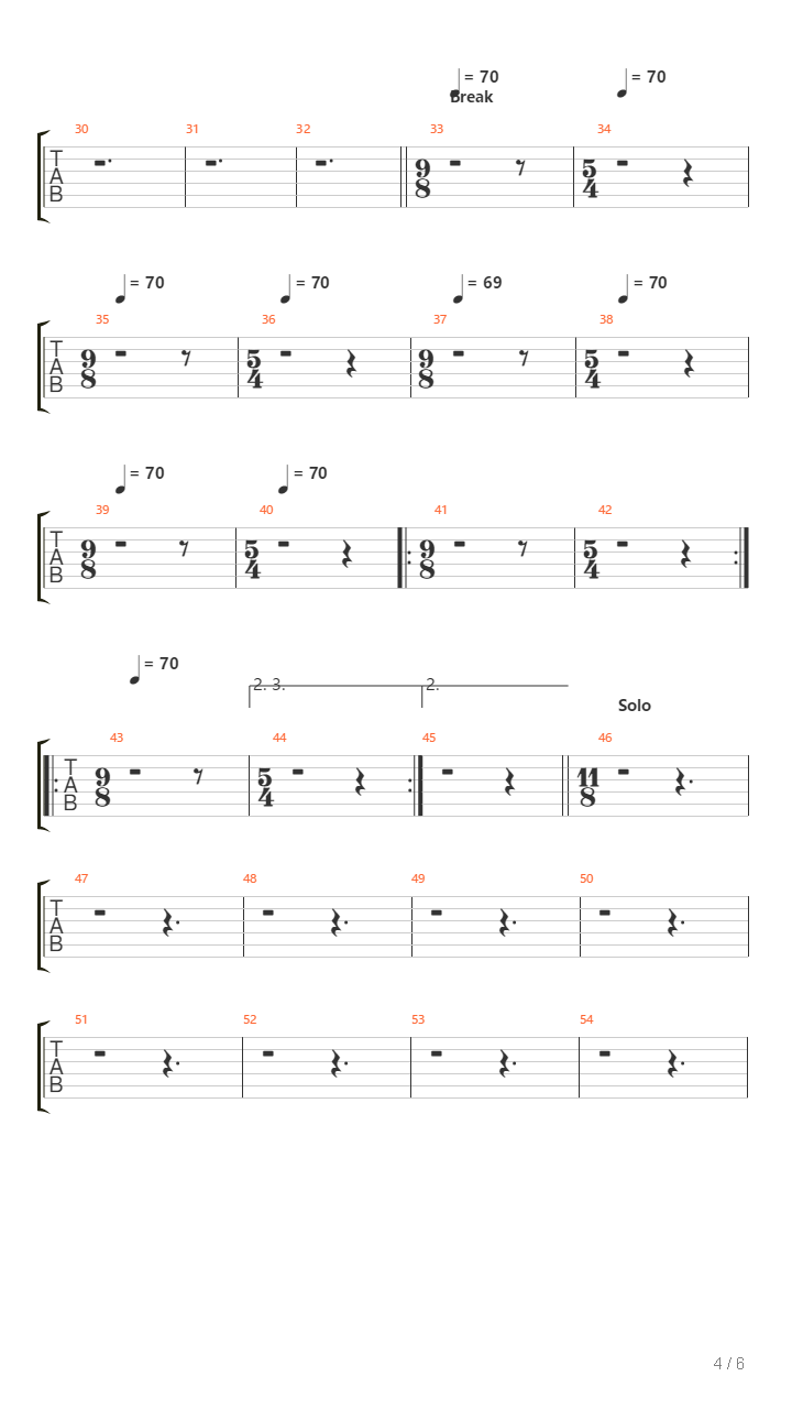 Providence吉他谱